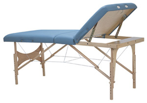 tables de bois massage